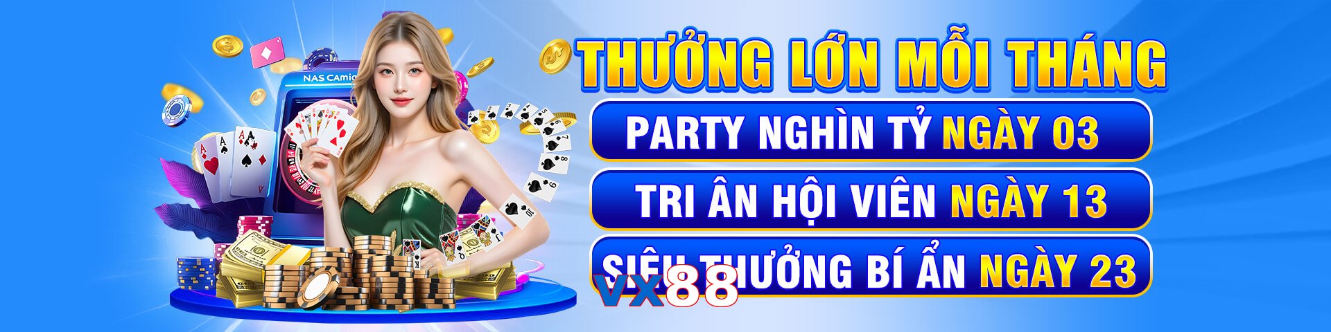 Casino Trực Tuyến Trò Chơi Được Yêu Thích Tại vx88